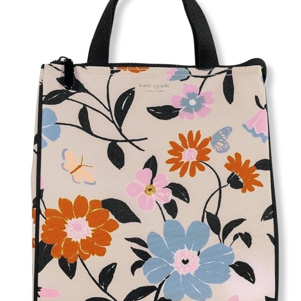Kate Spade Floral Canvas Tote Bag - Multicolor
